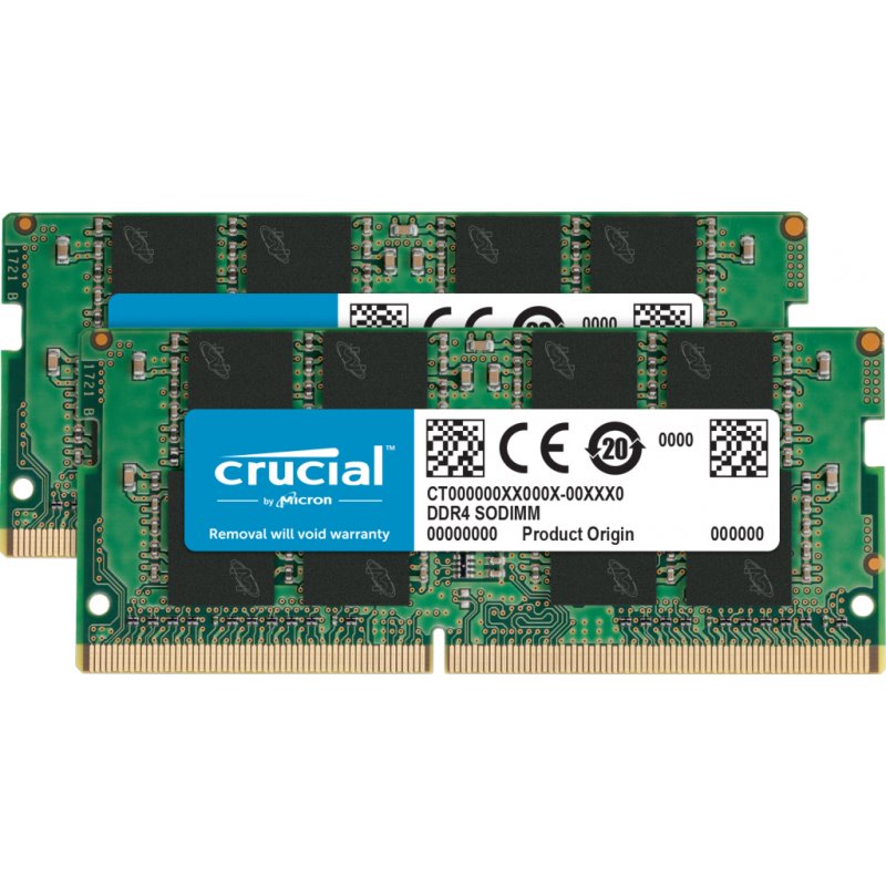 SO 16GB Crucial Kit 8GBx2 CT2K8G4SFRA266 alkaen buy2say.com! Suositeltavat tuotteet | Elektroniikan verkkokauppa