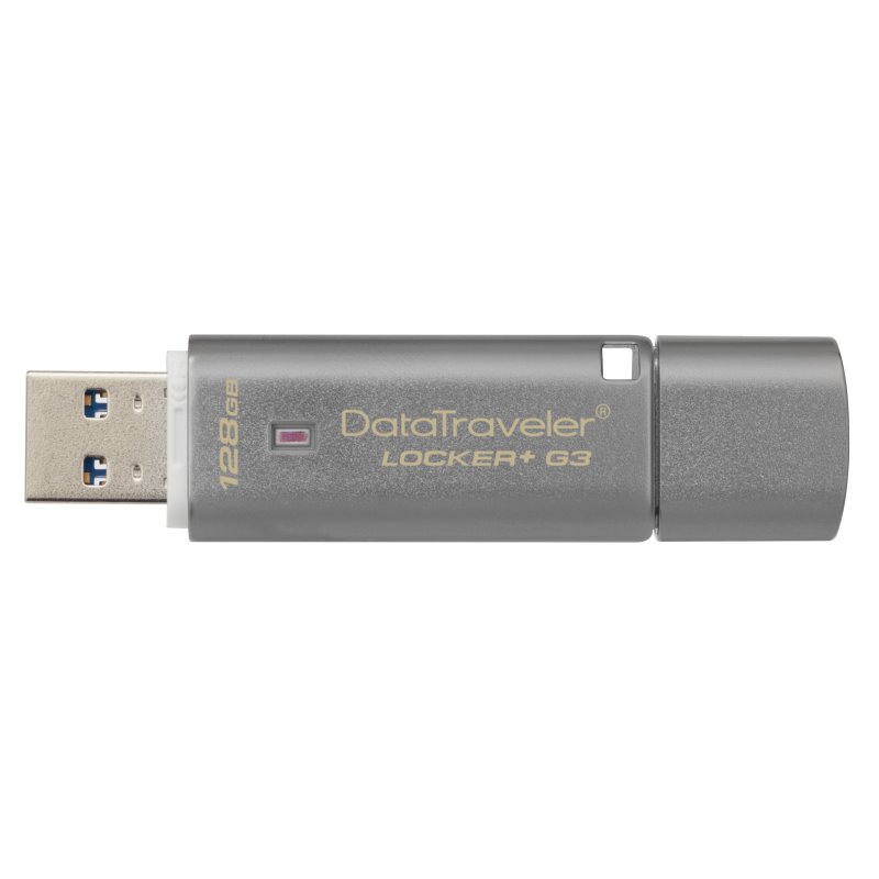 Kingston DataTraveler Locker+ G3 128GB USB FlashDrive 3.0 DTLPG3/128GB alkaen buy2say.com! Suositeltavat tuotteet | Elektroniika