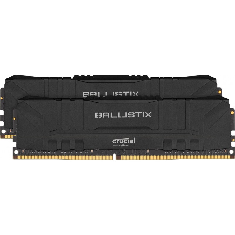 Crucial Ballistix Black DDR4-3600 CL16 32GB Dual-Kit BL2K16G36C16U4B alkaen buy2say.com! Suositeltavat tuotteet | Elektroniikan 