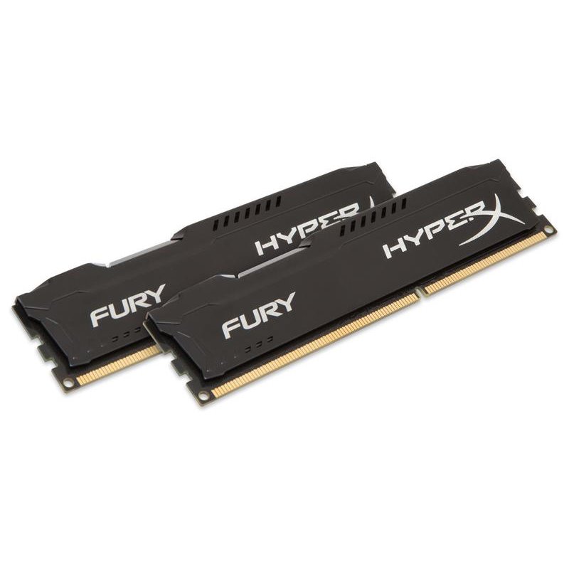 Memory Kingston HyperX Fury DDR3 1600MHz 16GB (2x 8GB) Black HX316C10FBK2/16 alkaen buy2say.com! Suositeltavat tuotteet | Elektr