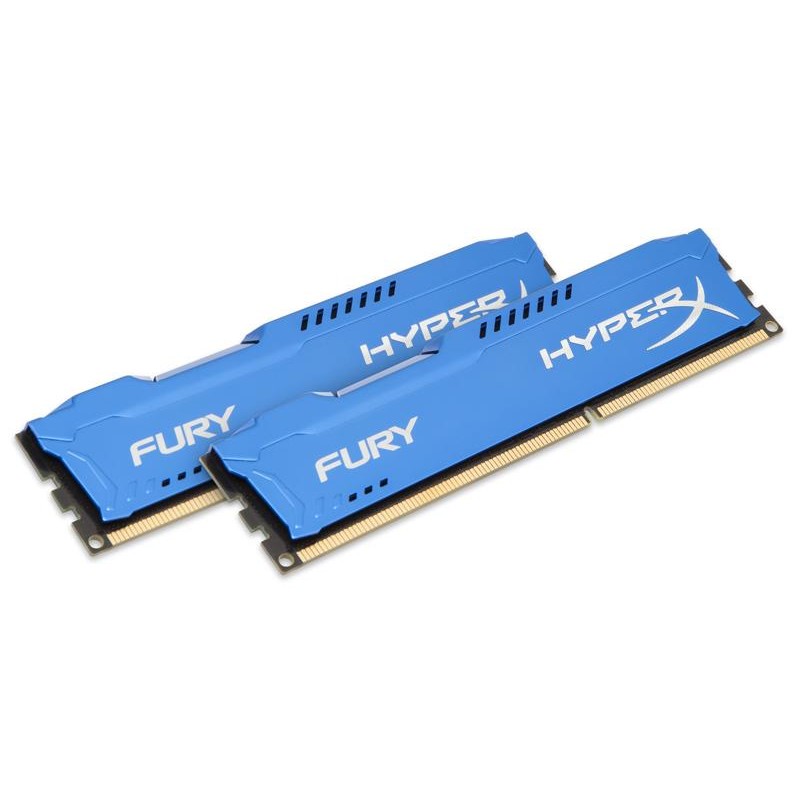 Memory Kingston HyperX Fury DDR3 1600MHz 8GB (2x 4GB) Blue HX316C10FK2/8 från buy2say.com! Anbefalede produkter | Elektronik onl
