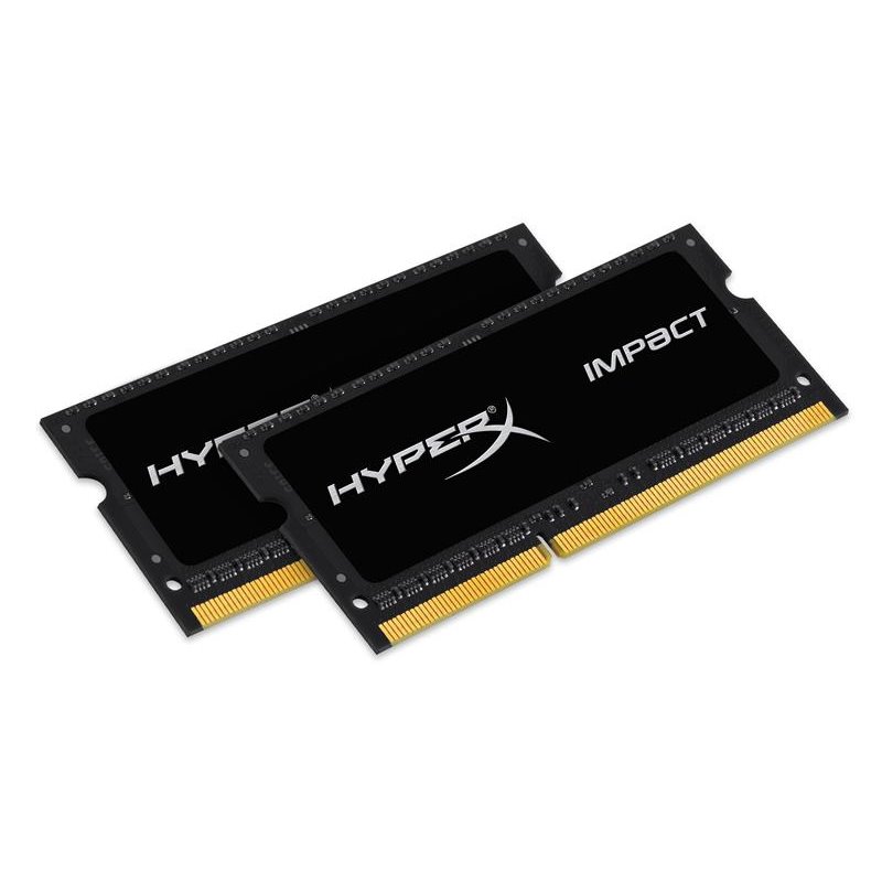 Memory Kingston HyperX Impact SO-DDR3L 1600MHz 8GB (2x 4GB) HX316LS9IBK2/8 von buy2say.com! Empfohlene Produkte | Elektronik-Onl