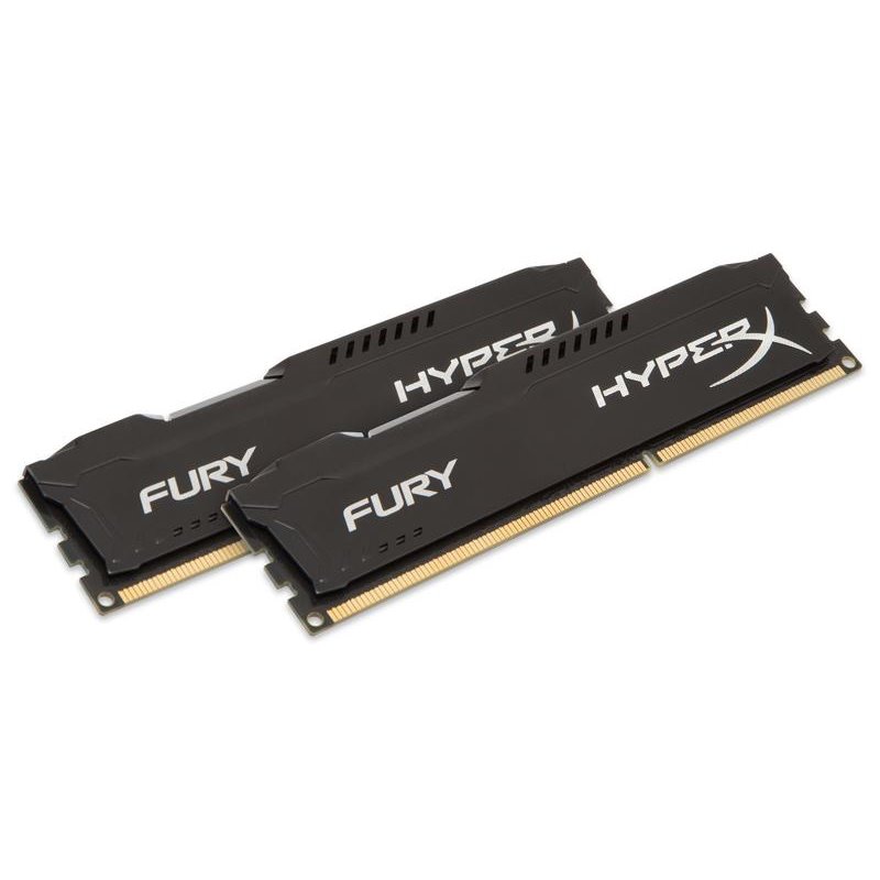 Memory Kingston HyperX Fury DDR3 1866MHz 16GB (2x 8GB) Black HX318C10FBK2/16 alkaen buy2say.com! Suositeltavat tuotteet | Elektr