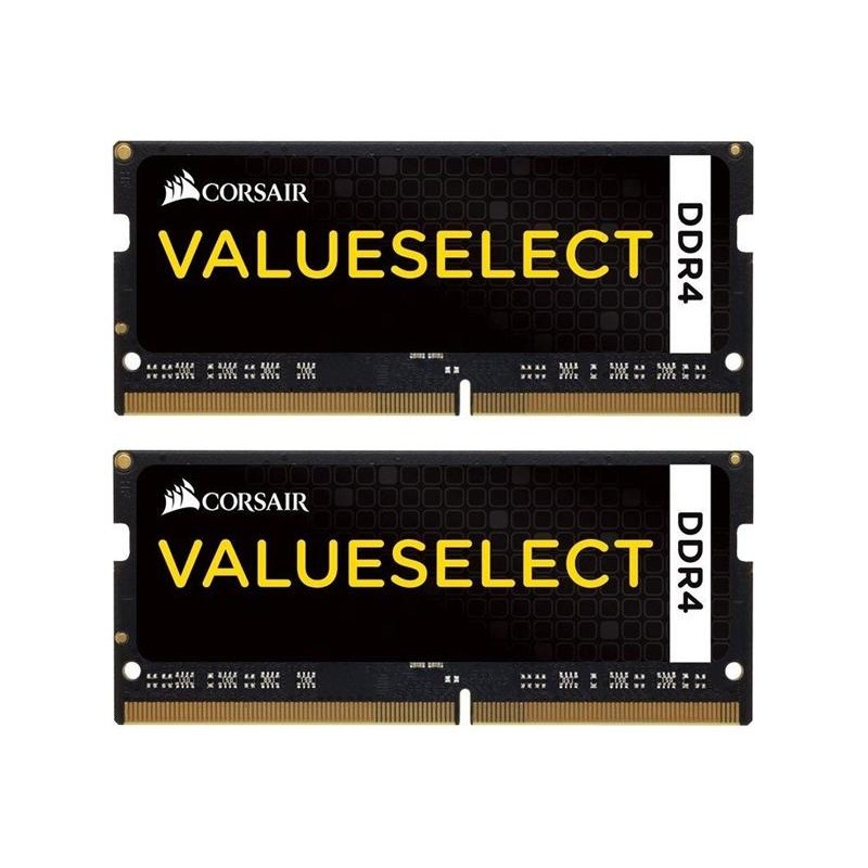 Memory Corsair ValueSelect SO-DDR4 2133MHz 16GB (2x 8GB) CMSO16GX4M2A2133C15 fra buy2say.com! Anbefalede produkter | Elektronik 