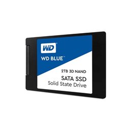 SSD  2TB WD Blue 2.5 (6.3cm) SATAIII 3D 7mm intern bulk WDS200T2B0A von buy2say.com! Empfohlene Produkte | Elektronik-Online-Sho