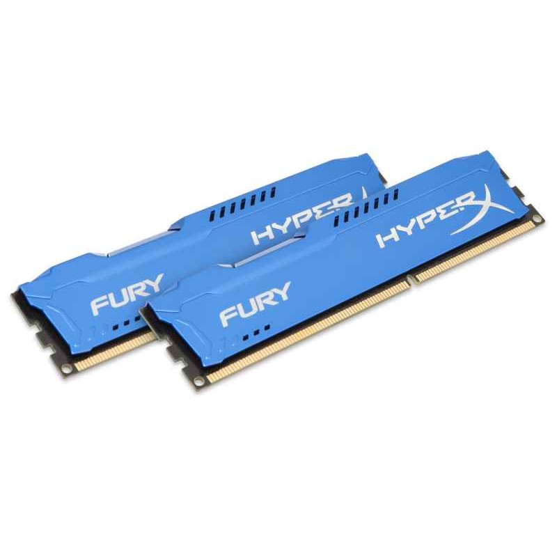 Kingston HyperX FURY Blue 16GB DDR3 1866MHz memory module HX318C10FK2/16 alkaen buy2say.com! Suositeltavat tuotteet | Elektronii