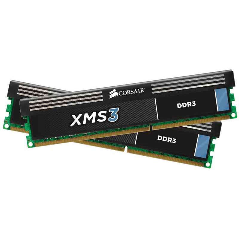 Corsair 16GB (2x8GB) DDR3 1600MHz DIMM PC3-12800 CL11 CMX16GX3M2A1600C11 fra buy2say.com! Anbefalede produkter | Elektronik onli