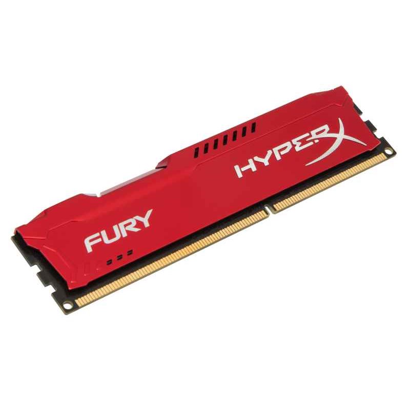 Kingston HyperX FURY Red 8GB 1600MHz DDR3 memory module HX316C10FR/8 von buy2say.com! Empfohlene Produkte | Elektronik-Online-Sh