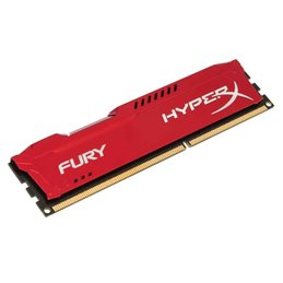 Kingston HyperX FURY Red 8GB 1866MHz DDR3 memory module HX318C10FR/8 fra buy2say.com! Anbefalede produkter | Elektronik online b