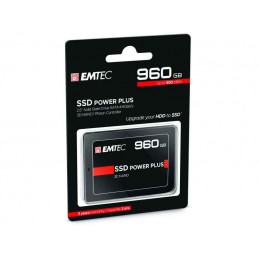 Emtec Internal SSD X150 960GB 3D NAND 2.5 SATA III 500MB/sec ECSSD960GX150 alkaen buy2say.com! Suositeltavat tuotteet | Elektron