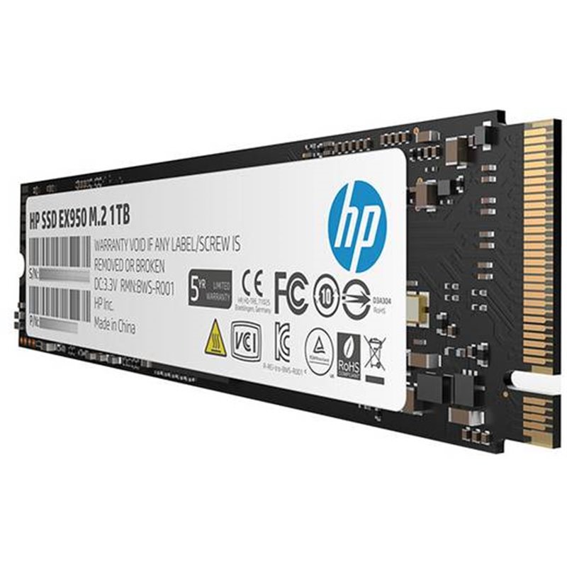 HP SSD  1TB M.2  S-ATA NVMe EX950 Retail 5MS23AAABB fra buy2say.com! Anbefalede produkter | Elektronik online butik