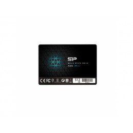 Silicon Power SSD 512GB 2.5 SATAIII A55 7mm Full Cap Bl SP512GBSS3A55S25 från buy2say.com! Anbefalede produkter | Elektronik onl