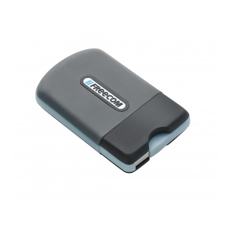 Freecom SSD 128GB Tough Drive MINI USB 3.0 Schwarz/Blau Retail 56344 fra buy2say.com! Anbefalede produkter | Elektronik online b