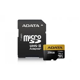 ADATA MicroSD/SDXC  Card 256GB UHS-II Cl.10 W/Adap. AUSDX256GUII3CL10-CA1 от buy2say.com!  Препоръчани продукти | Онлайн магазин