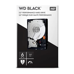 WD Black Desktop HDD 6TB Retail internal 8.9cm 3.5 SATA WDBSLA0060HNC-WRSN 6TB | buy2say.com