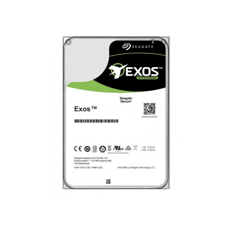 SEAGATE EXOS X16 SAS 14TB Helium Fast Format BLK ST14000NM002G fra buy2say.com! Anbefalede produkter | Elektronik online butik
