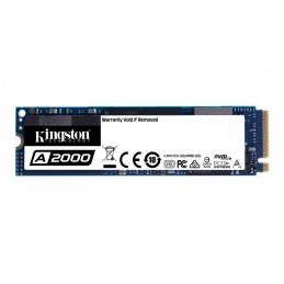 Kingston SSD A2000 500GB M.2 PCIe Sata3 SA2000M8/500G från buy2say.com! Anbefalede produkter | Elektronik online butik