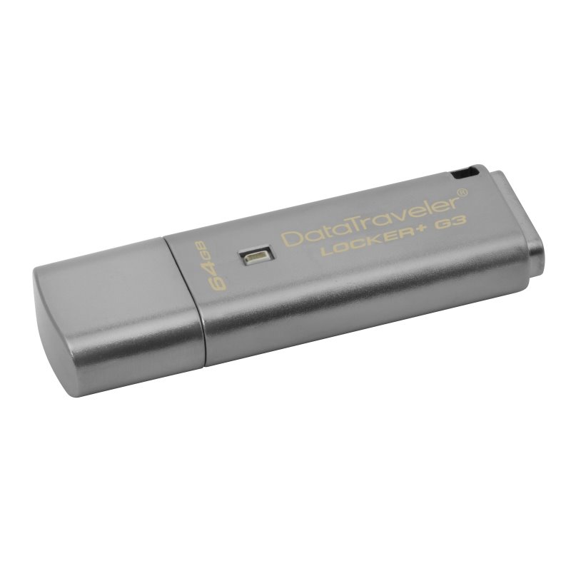 Kingston USB Flash Drive DataTraveler 64GB Locker+ G3  DTLPG3/64GB от buy2say.com!  Препоръчани продукти | Онлайн магазин за еле