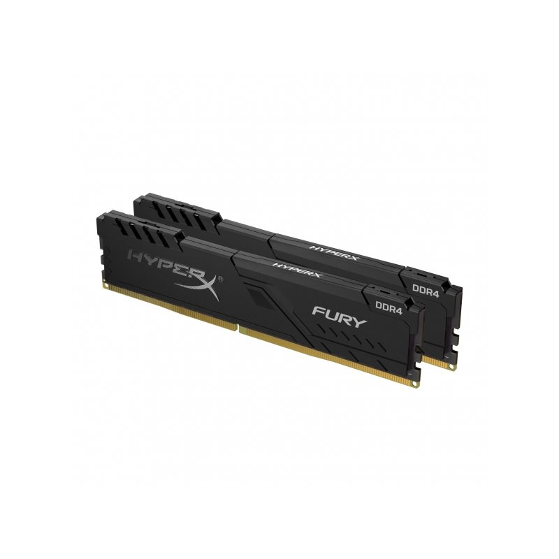 KINGSTON 8GB 2666MHz DDR4 CL16 DIMM Kit 2 HyperX FURY Black HX426C16FB3K2/8 från buy2say.com! Anbefalede produkter | Elektronik 