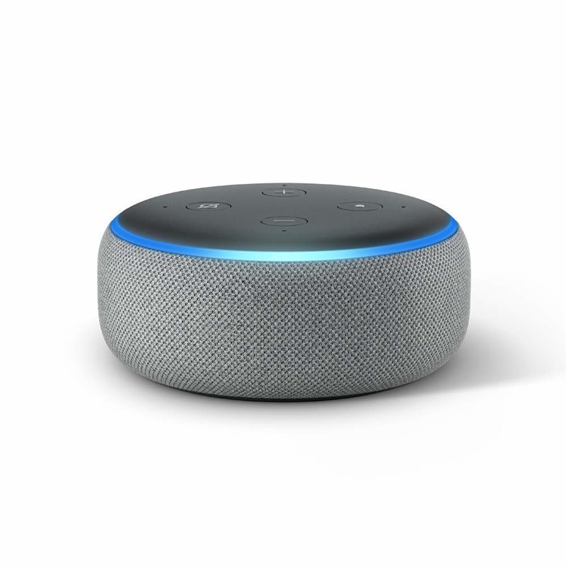 Amazon Echo Dot (3rd) Grey DE (German.UK.Japanese) B07PDHSPYD fra buy2say.com! Anbefalede produkter | Elektronik online butik