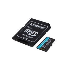 Kingston Canvas Go Plus MicroSDXC 512GB + Adapter SDCG3/512GB von buy2say.com! Empfohlene Produkte | Elektronik-Online-Shop