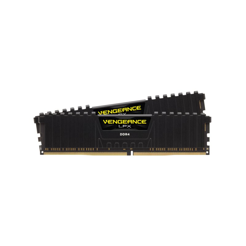 Corsair DDR4 16GB 2x8GB DIMM Unbuffered LPX Black CMK16GX4M2C3600C20 från buy2say.com! Anbefalede produkter | Elektronik online 