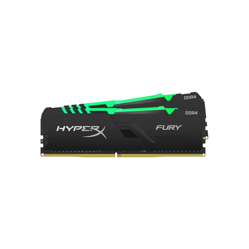 Kingston HyperX FURY RGB DDR4 64GB 2 x 32GB DIMM 288-PIN HX432C16FB3AK2/64 från buy2say.com! Anbefalede produkter | Elektronik o