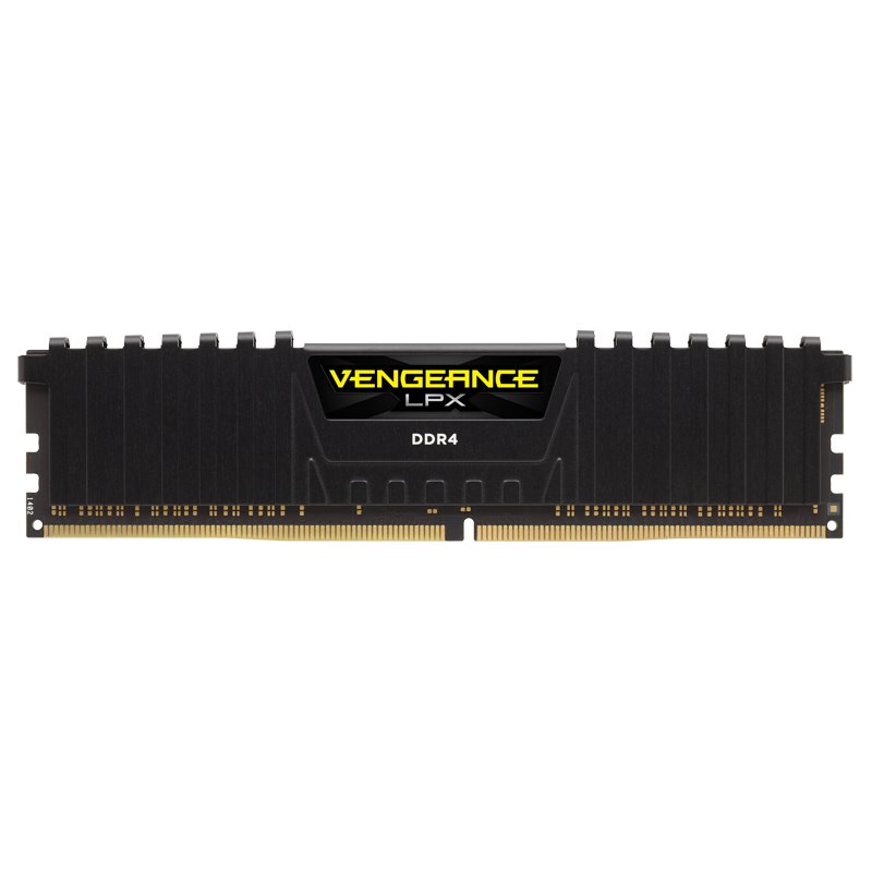 DDR4 16GB PC 2400 CL16 CORSAIR (2x8GB) Vengeance Black CMK16GX4M2A2400C16 från buy2say.com! Anbefalede produkter | Elektronik on