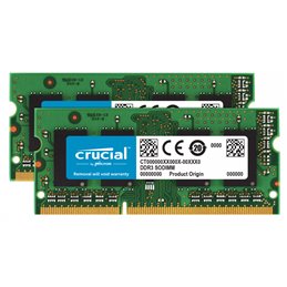 Crucial DDR3 16GB 2x8GB SO DIMM 204-PIN CT2K8G3S160BM 16GB | buy2say.com Crucial