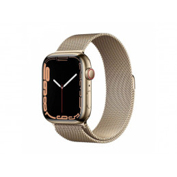 Apple Watch Series 7 GPS+ Cellular 45mm Gold Stainless Steel Case with MKJY3FD/A från buy2say.com! Anbefalede produkter | Elektr