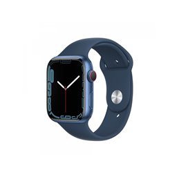 Apple Watch Series 7 GPS+ Cellular 45mm Blue Aluminium Case with Abyss Sport MKJT3FD/A from buy2say.com! Buy and say your opinio