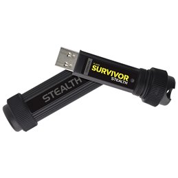Corsair Flash Survivor Stealth USB-FlashDrive USB 3.0 512GB CMFSS3B-512GB 512GB | buy2say.com