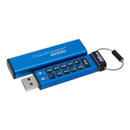 Kingston DataTraveler 2000 32GB USB FlashDrive 3.0 Secure  DT2000/32GB fra buy2say.com! Anbefalede produkter | Elektronik online