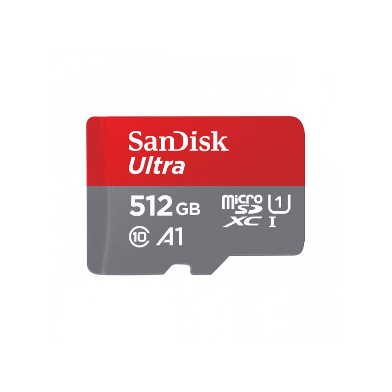 SanDisk Ultra Lite microSDXC Ad. 512GB 100MB/s SDSQUNR-512G-GN6TA fra buy2say.com! Anbefalede produkter | Elektronik online buti