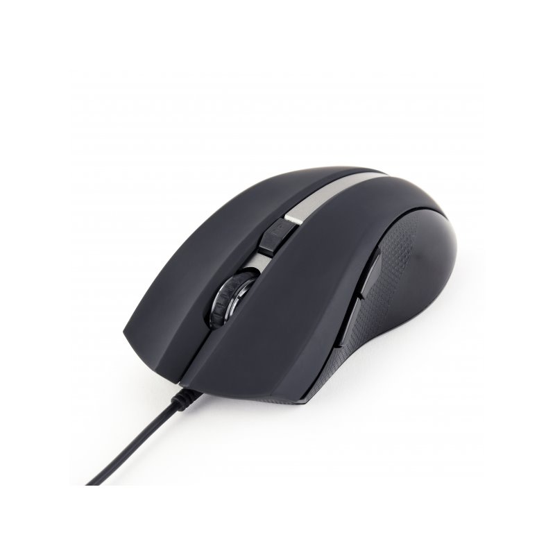 Gembird USB G-laser mouse 2400 dpi 6-button black - Mouse MUS-GU-02 fra buy2say.com! Anbefalede produkter | Elektronik online bu