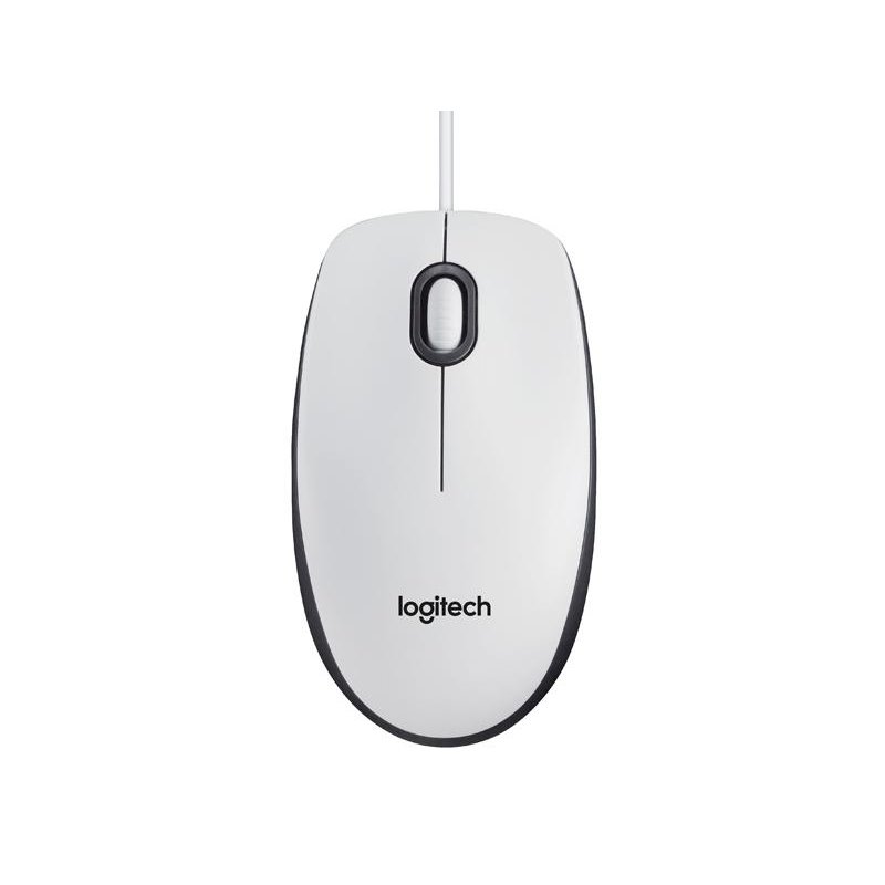 Mouse Logitech Optical Mouse B100 for Business White 910-003360 fra buy2say.com! Anbefalede produkter | Elektronik online butik
