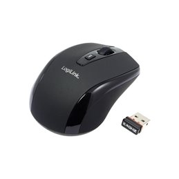 LogiLink 2.4 GHz wireless travel mouse micro Black ID0031 LogiLink | buy2say.com LogiLink