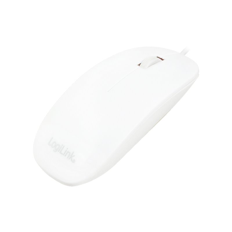 LogiLink Maus USB Optical Scroll 1000dpi white ID0062 von buy2say.com! Empfohlene Produkte | Elektronik-Online-Shop