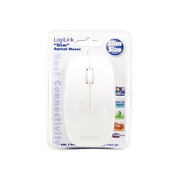 LogiLink Maus USB Optical Scroll 1000dpi white ID0062 von buy2say.com! Empfohlene Produkte | Elektronik-Online-Shop