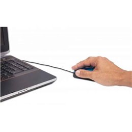 Manhattan Edge mice USB Optical 1000 DPI Ambidextrous Black.Blue 177801 von buy2say.com! Empfohlene Produkte | Elektronik-Online