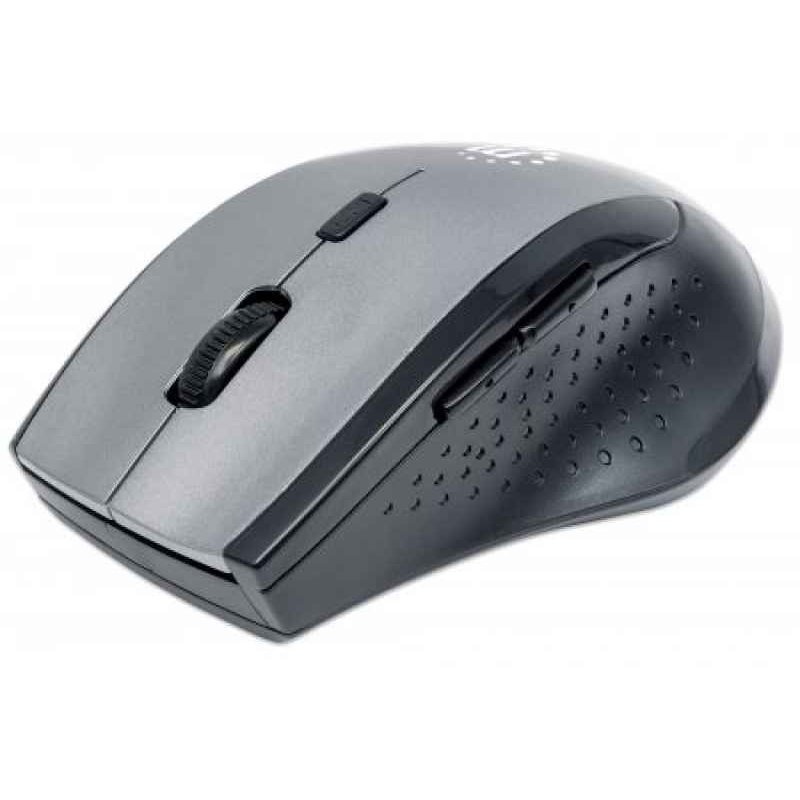 Manhattan 179379 mice RF Wireless Optical 1600 DPI Right-hand Black.Grey от buy2say.com!  Препоръчани продукти | Онлайн магазин 