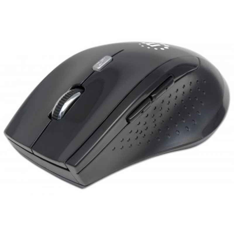 Manhattan 179386 mice RF Wireless Optical 1600 DPI Right-hand Black 179386 от buy2say.com!  Препоръчани продукти | Онлайн магази