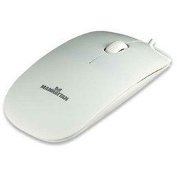 Manhattan Silhouette mice USB Optical 1000 DPI White 177627 från buy2say.com! Anbefalede produkter | Elektronik online butik