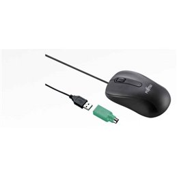 Fujitsu M530 mice USB+PS/2 Laser 1200 DPI Right-hand Black S26381-K468-L100 fra buy2say.com! Anbefalede produkter | Elektronik o
