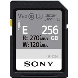 Sony SDXC E series 256GB UHS-II Class 10 U3 V60 - SFE256 от buy2say.com!  Препоръчани продукти | Онлайн магазин за електроника