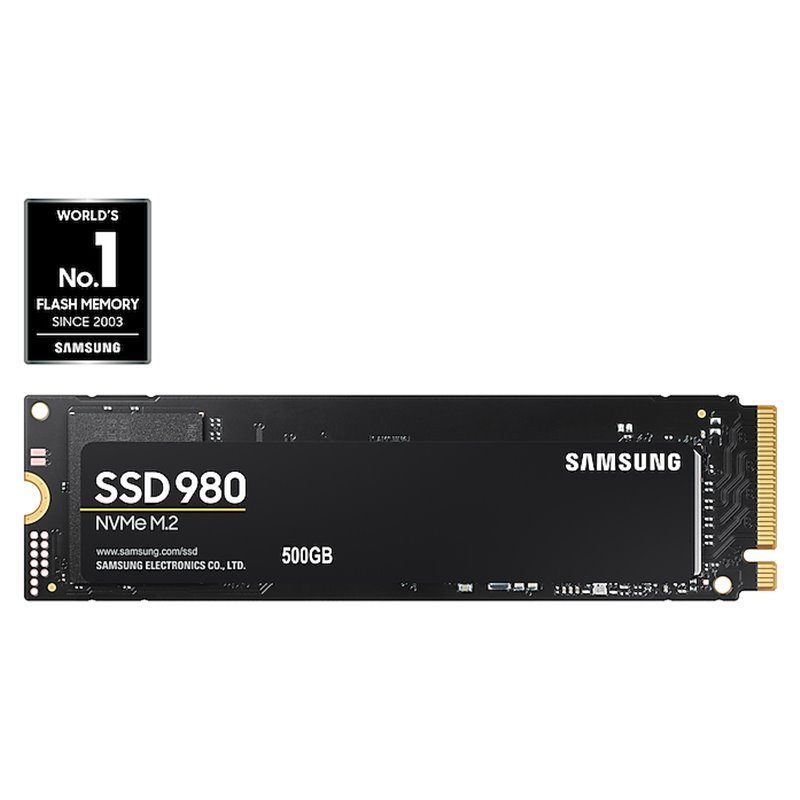 Samsung 980 - 500 GB - M.2 - 3100 MB/s MZ-V8V500BW från buy2say.com! Anbefalede produkter | Elektronik online butik