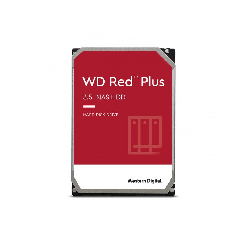 WD HDD Red Plus 6TB/8.9/600 Sata III 128MB (D) | WD60EFZX от buy2say.com!  Препоръчани продукти | Онлайн магазин за електроника