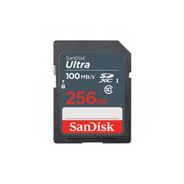 SanDisk Speicherkarte SDXC-Card Ultra 256 GB SDSDUNR-256G-GN3IN från buy2say.com! Anbefalede produkter | Elektronik online butik