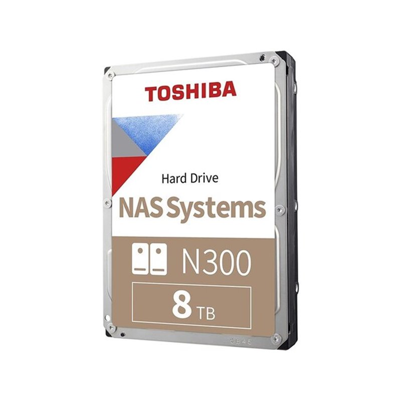 Toshiba 8 TB HDD 8.9cm (3.5\') N300 High Reli. 128MB RETAIL - HDWG180XZSTA fra buy2say.com! Anbefalede produkter | Elektronik on