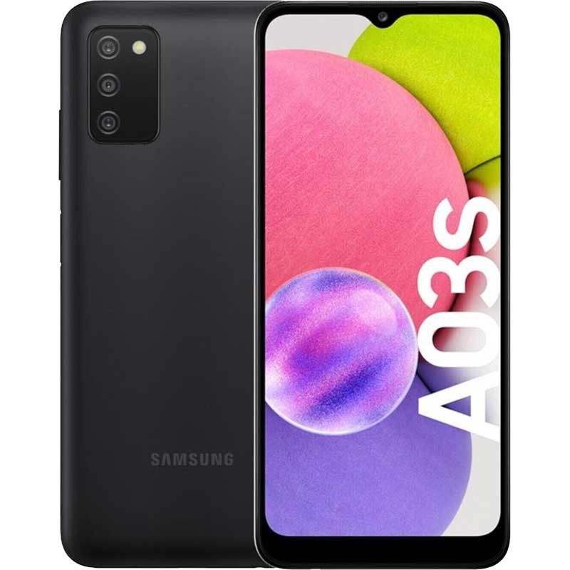 Samsung A037/GDS A03s 3GB/32GB Black EU from buy2say.com! Buy and say your opinion! Recommend the product!